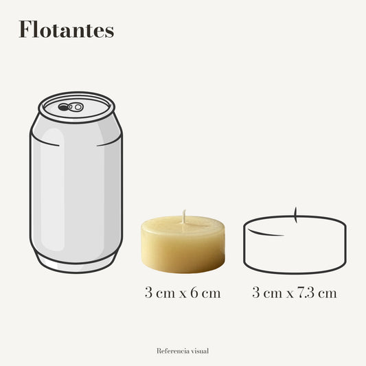 Flotantes natural - La Vela Amaltea