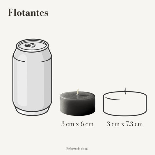 Flotantes negro - La Vela Amaltea