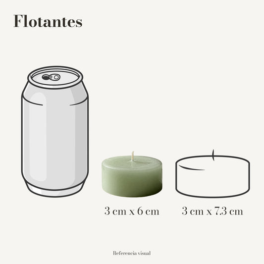 Flotantes pistache - La Vela Amaltea