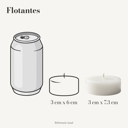 Flotantes blanco - La Vela Amaltea