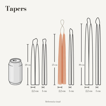 Tapers melón - La Vela Amaltea