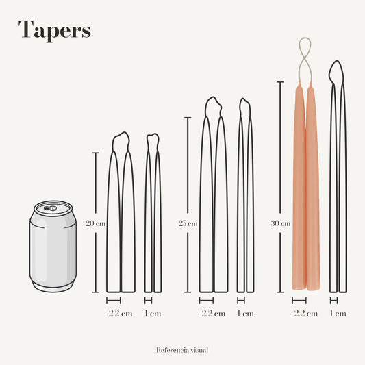 Tapers melón - La Vela Amaltea