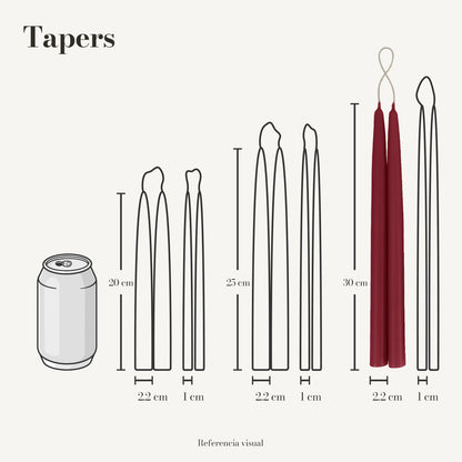 Tapers vino - La Vela Amaltea